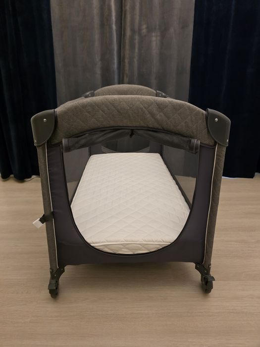 Patut pliabil multifunctional Coccolle Insieme Co Sleeper + saltea cocos My Kids