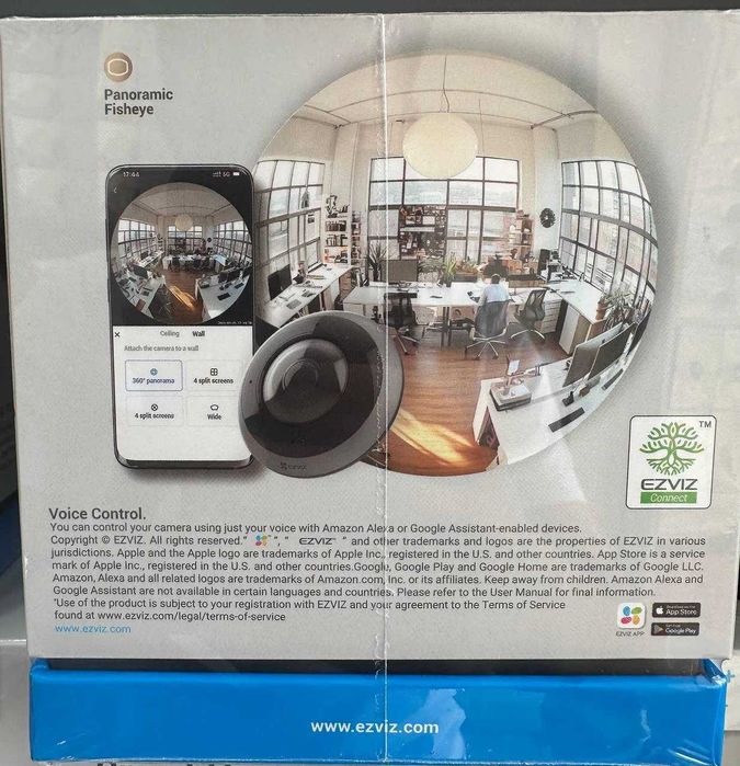 Kaмера  EZVIZ Wi-Fi CS-E4p (6 MP)