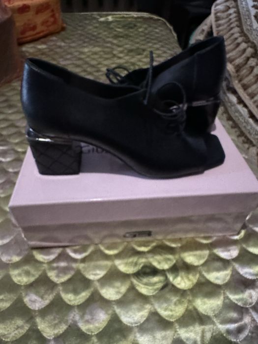 Туфли Кожаные черные