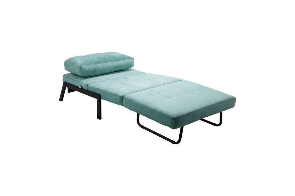 Фотьойл-легло Puzzle-home Fancy, Различни цветове, Кадифе, 95х98х70см.