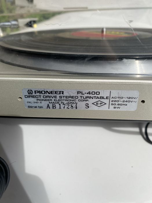 Грамофон Pioneer PL400