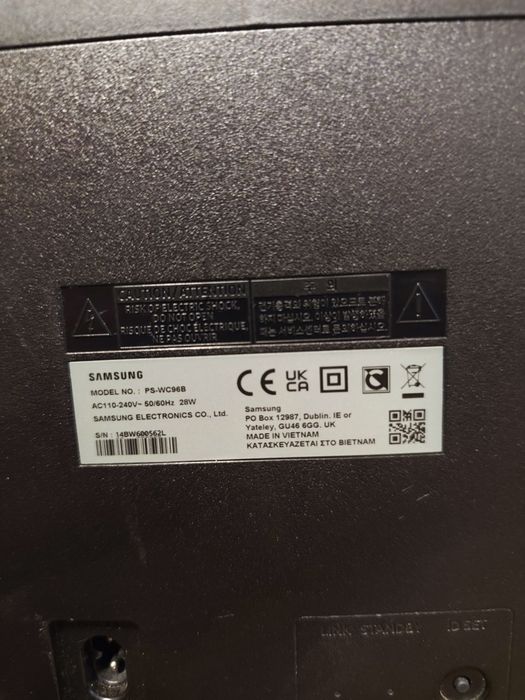Subwoofer Samsung PS-WC96B – original – HW-Q800C / HW-Q930C