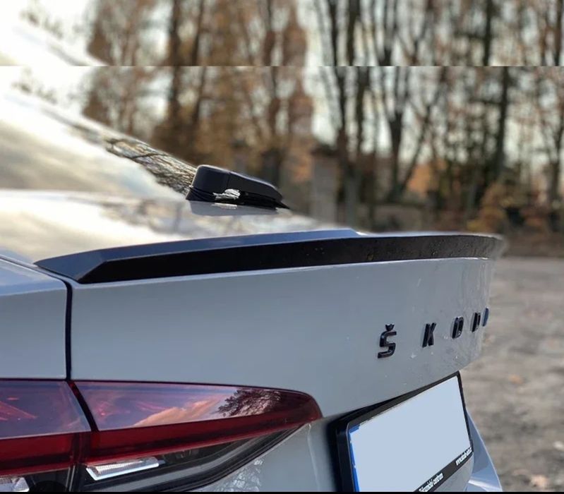 Eleron / lip codita portbagaj dedicat Skoda Octavia 4 model M4 Style
Produs nou, plastic ABS rezistent, vopsit negru lucios, aftermarket