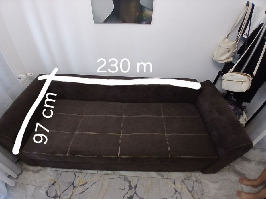 Vand urgent !!!Canapea +comoda de vânzare