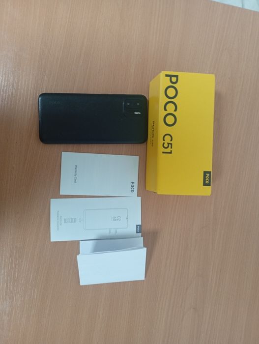 POCO C51 экран целый 64гб памети