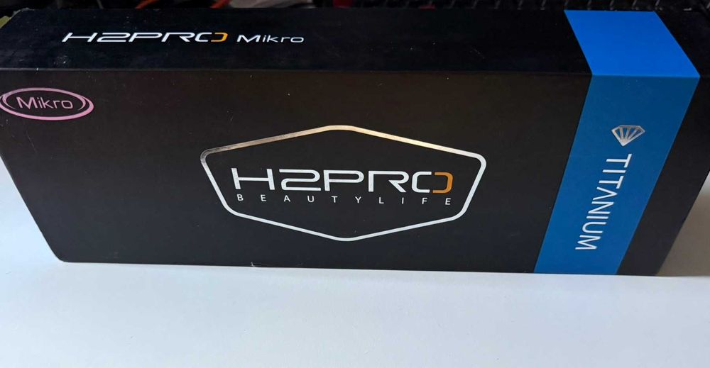 H2Pro Beautylife Mikro права преса / титаниеви преси / Black Diamond Nano Hi-Tech BDMT1 -Професионална Нова в кутия