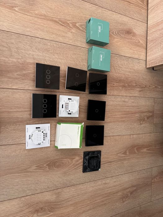 Întrerupător inteligent WiFi + RF 433 MHz – iluminat, rulouri și obloane