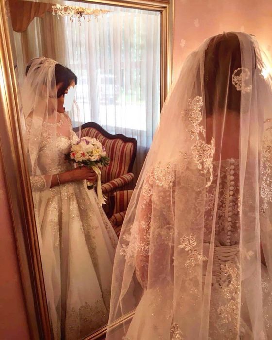 Дизайнерское свадебное платье