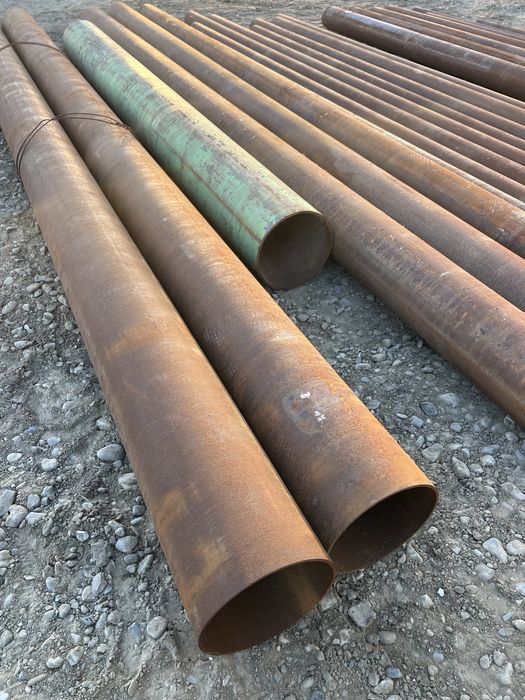 Vand teava metalica noua teava trasa si sudata elicoidal