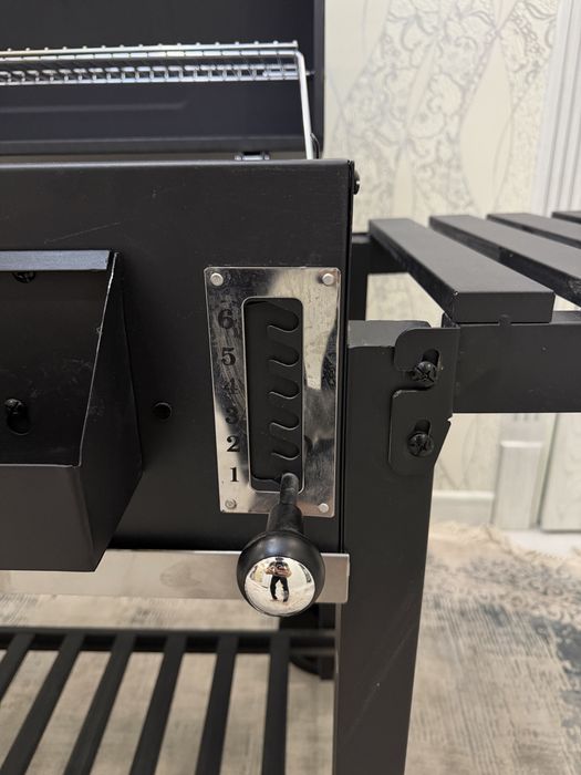 Угольный Гриль Wmesum, мангал на колесах.