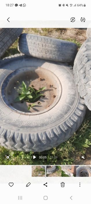 Тележкага шиналар сотилади