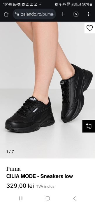 Puma CILIA MODE - Sneakers low, noi