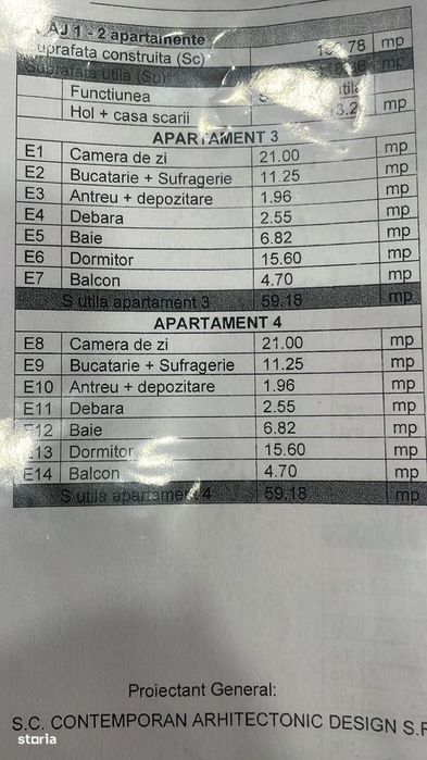 Apartamente 2 camere - Bloc NOU - Sancraiul de Mureș
