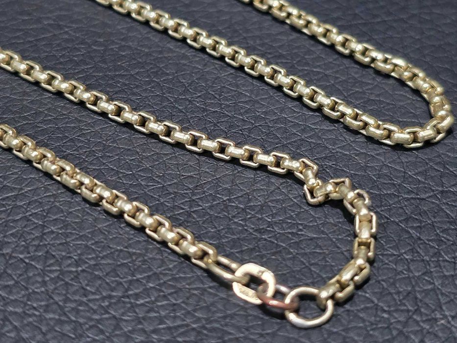 Сребърен синджир с позлата – 21.51 гр