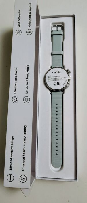 xiaomi watch s4 41mm. dama mint green.
