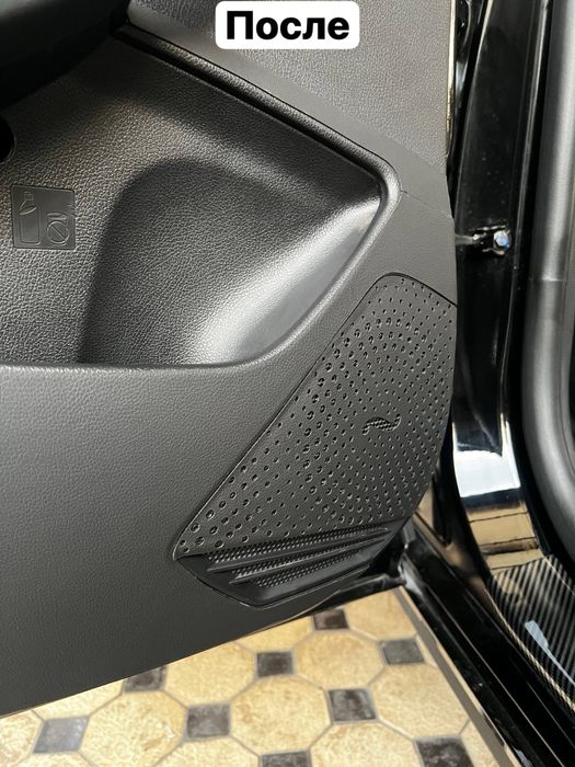 Наклейки на обшивку дверей из искусственной кожи для BYD Chazor