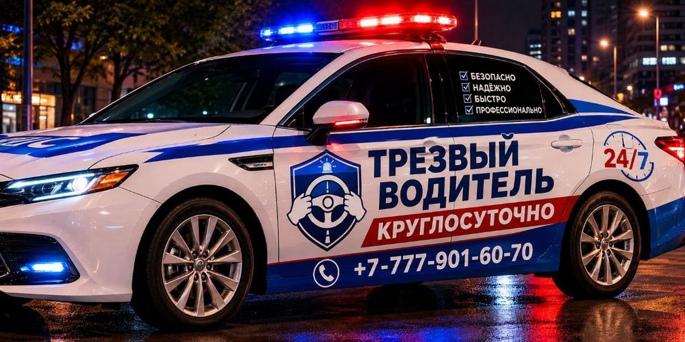 Трезвый Водитель Срочно