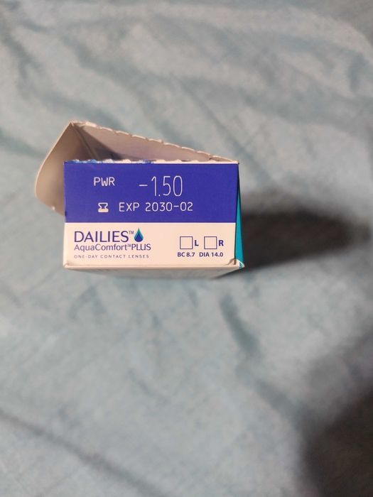 Контактни лещи Dailies one-day -1.50 30 бр.