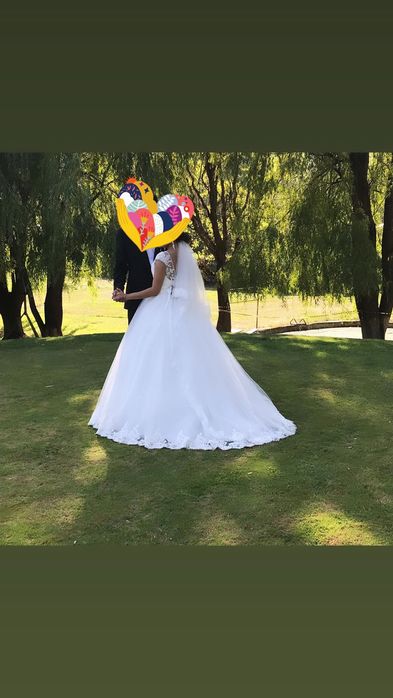 Продам свадебное платье размер 42-44