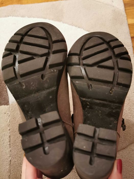 Маркови зимни боти Steve Madden естествена кожа