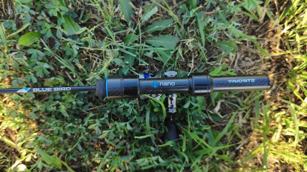 Комплект для мормышинга: Favorite Blue Bird Nano + Dayo Ares 800