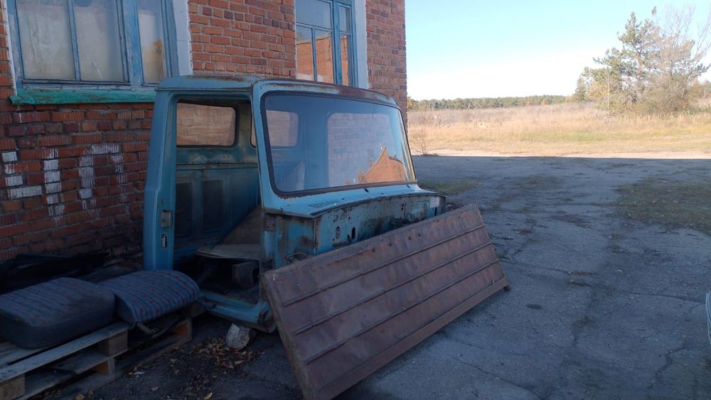 Двигатель  и кабина на газ 3307