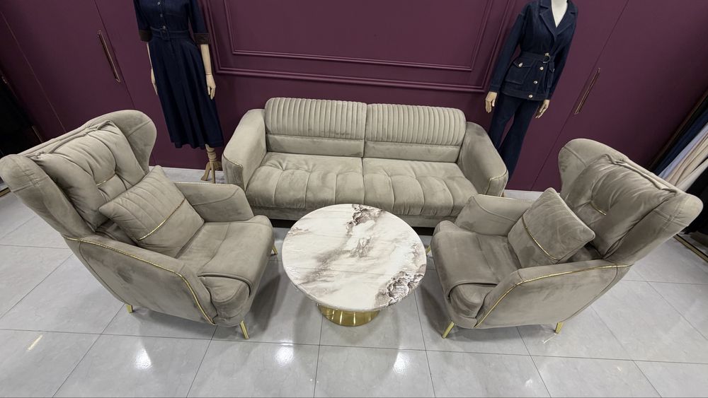 Мягкий Диван кресло, Мягкий мебель, Диван, Кресло.