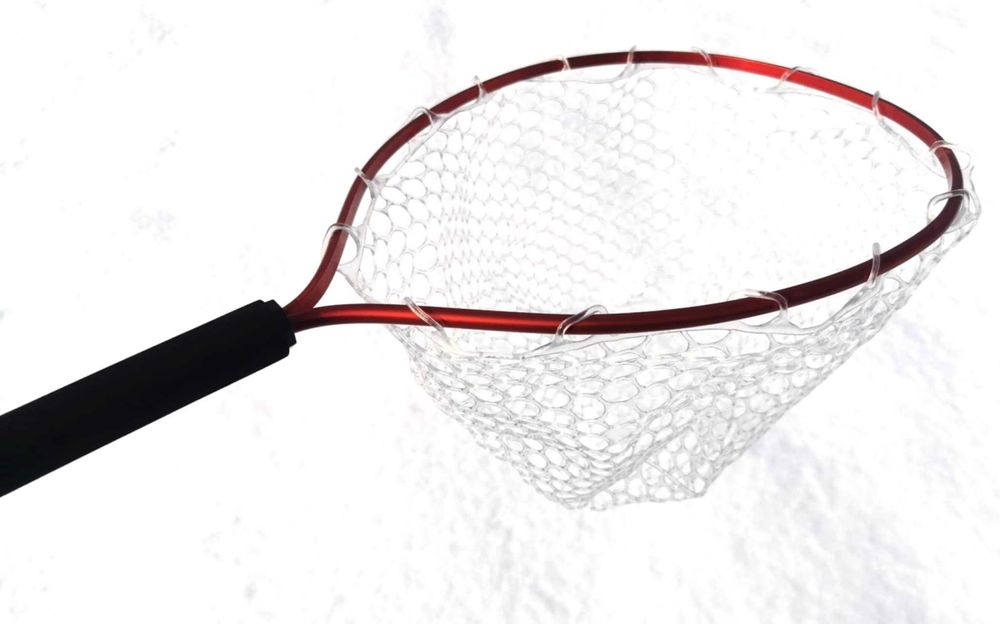 Кеп за мухарски и спининг риболов със силиконова мрежа Osako Pro Trout