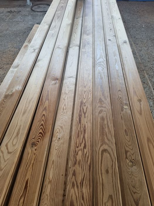 Lambriu pin nordic  termotratat fatade lemn