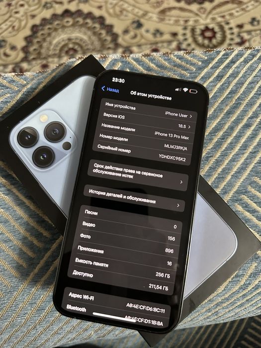 Айфон 13 pro max 256