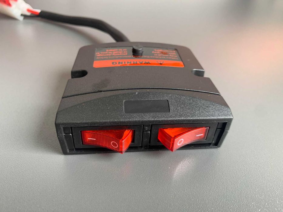 Rampa girofar LED 264W galbena 1,2m - Avertizare luminoasa