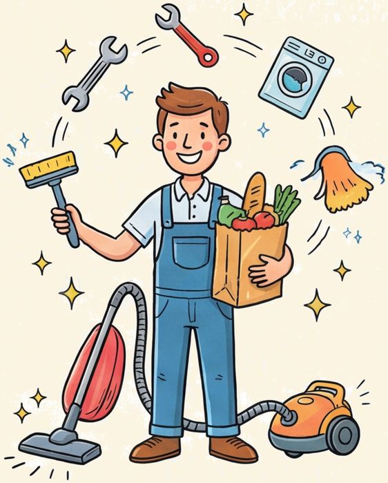 Помощник по дому ,по ремонту и обслуживанию зданий и сооружений