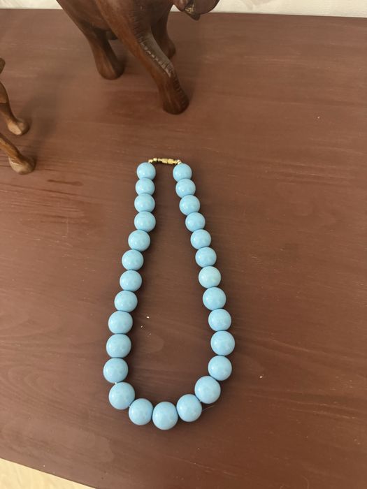 Бусы бирюза новые