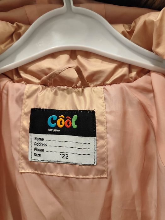 Детская зимняя куртка для девочки