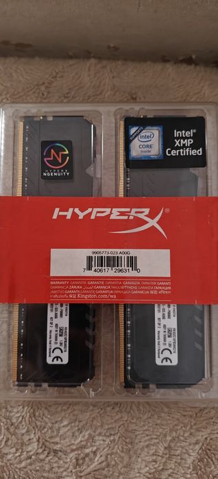 ОЗУ DDR4 Kingston Fury RGB