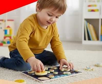 Монтесори логически пъзел Слънчева система