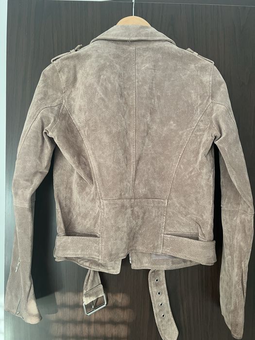 Jacheta piele intoarsa dama M