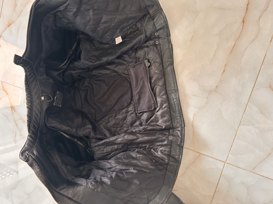 Geaca moto piele mărimea XL