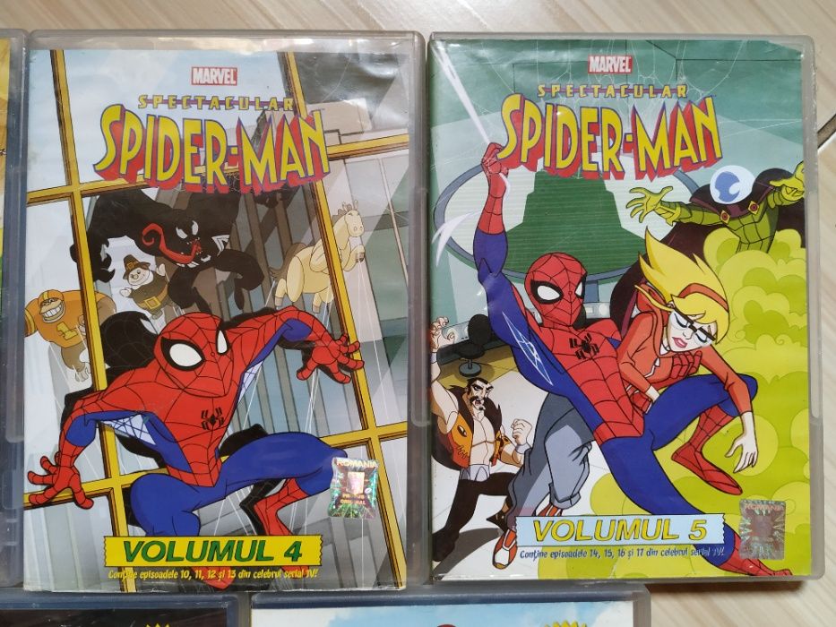 DVD-uri desene animate Spider-Man & Iron Man