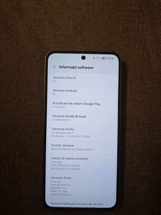 Vând Samsung Galaxy S24Fe 5G 128Gb