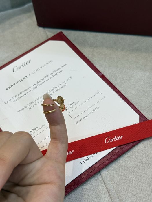 Серьги Cartier Just un Clou