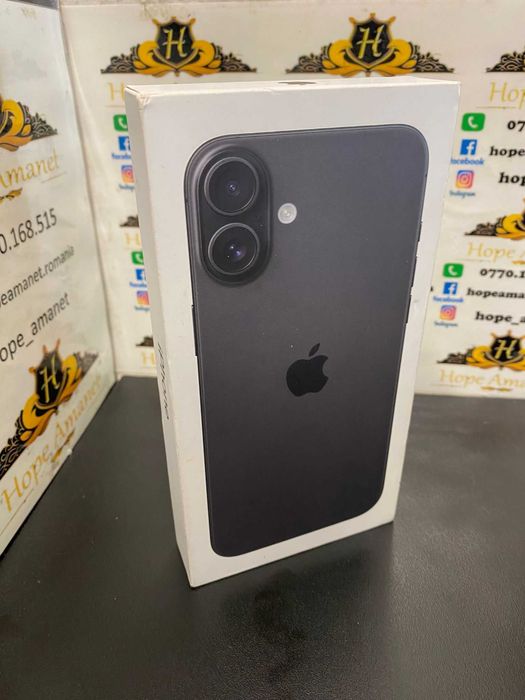 Hope Amanet P3 Iphone 16 Plus / 128 gb / NOU / Neactivat