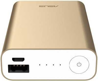 Оригинальный ASUS Zenpower металлический золотой внешний аккумулятор