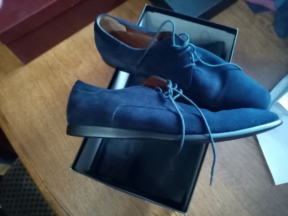 Туфли замшавые 50000 тг.