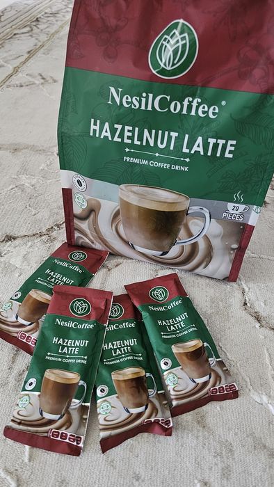 NesilCoffe Hazelnut Latte.