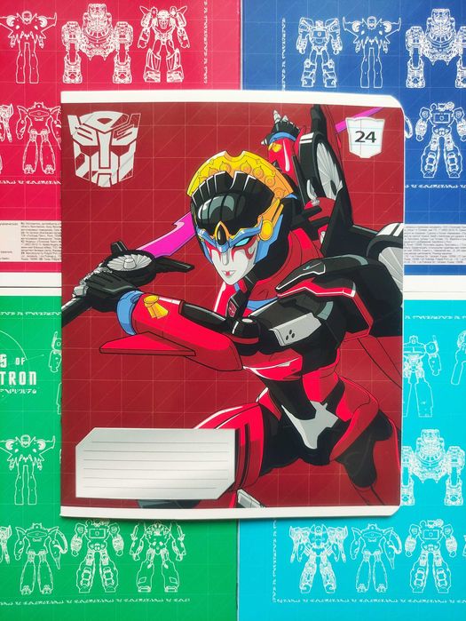 Transformers. Набор Тетрадей MARVEL.