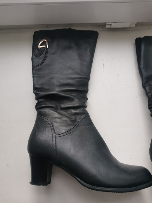 Продам сапоги эко кожа