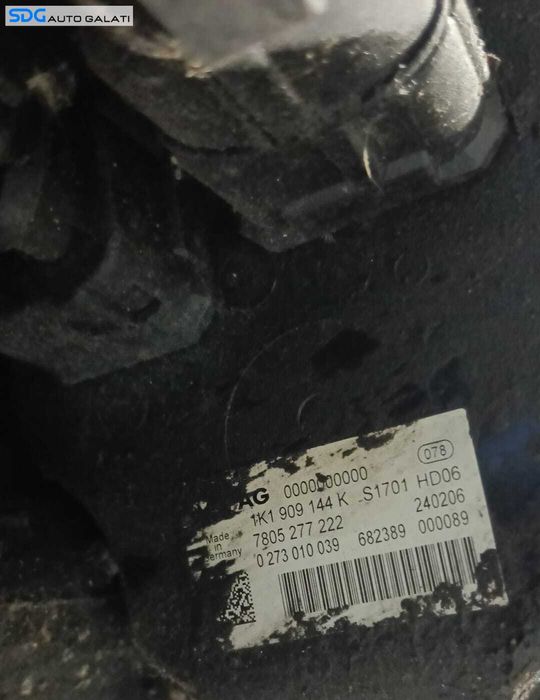 Caseta Directie Electrica Volkswagen Passat B6 2005 - 2010 Cod 1K1909144K [M9809]