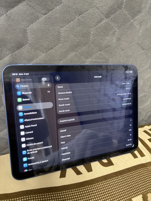 iPad 10 / Blue - Ca noua - Okazie Urgent