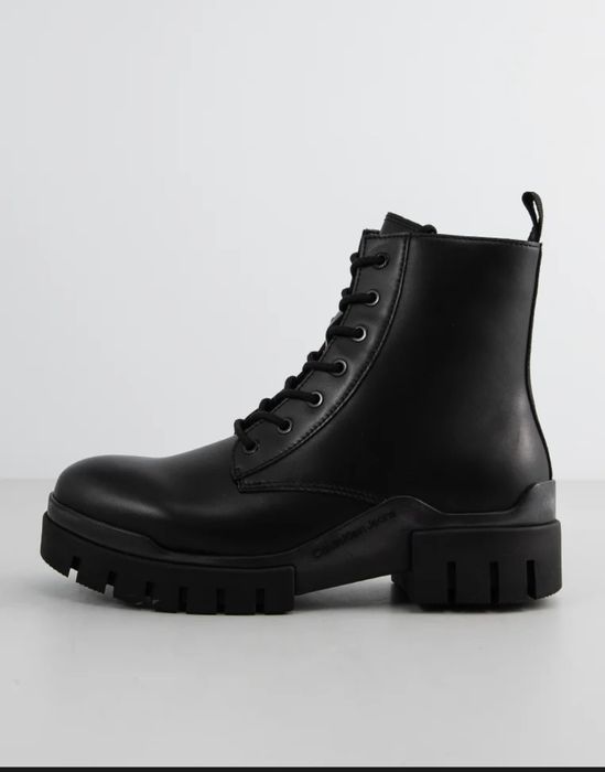 Ghete bocanci Calvin Klein 45 culoare neagra noi